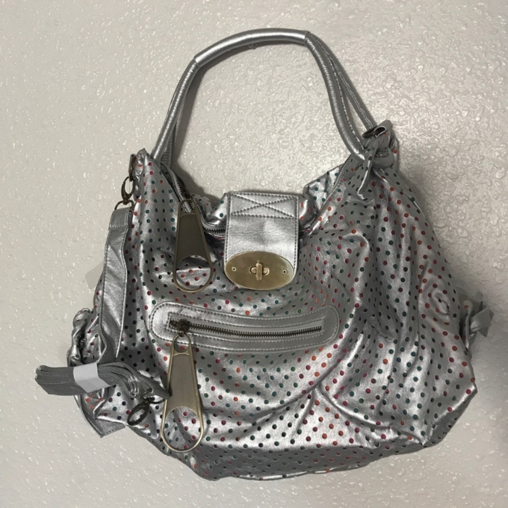 Large big zipper purse